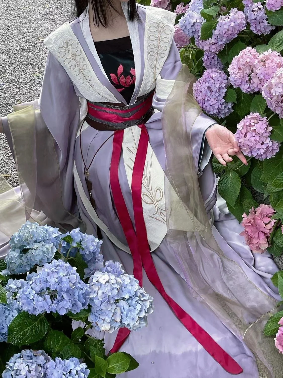 

Shanli Kongshan Guangling King Code: Yuan Cosplay Clothing Jiangdong Qiao Ying Ancient Costume Chinese Style Hanfu Dress