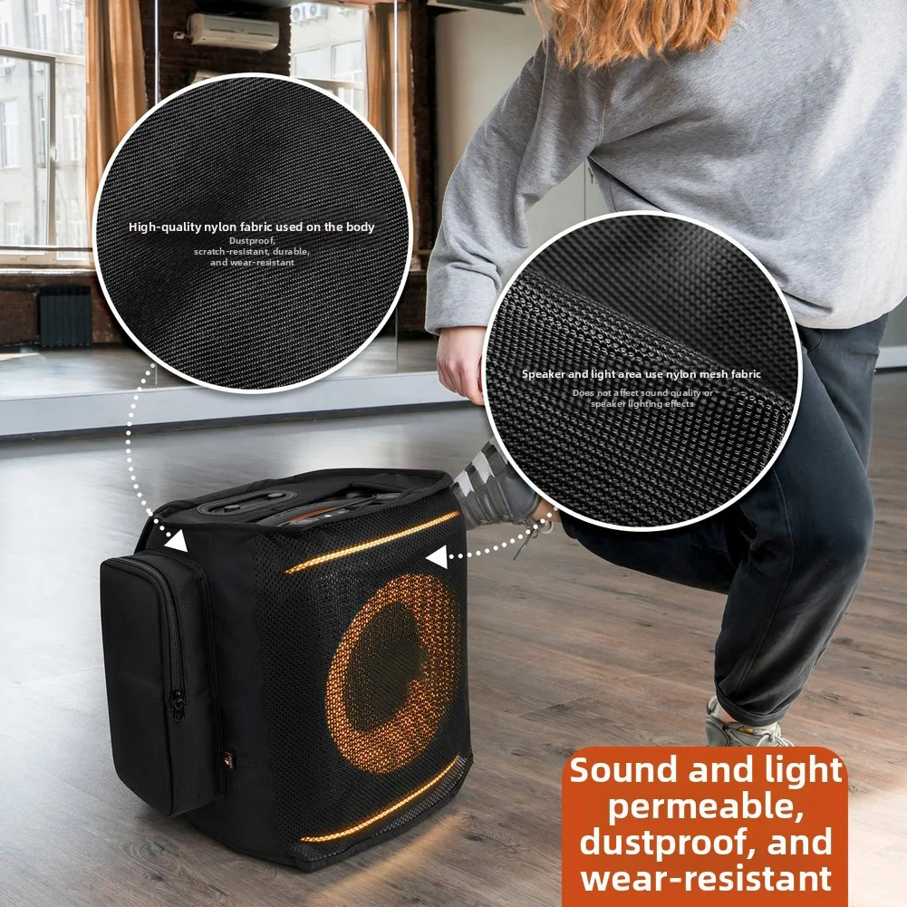Portable Nylon Dust Cover For JBL PartyBox-Encore2 Multi Functional Protective Storage Bag For Outdoor Travel Speaker Accessory