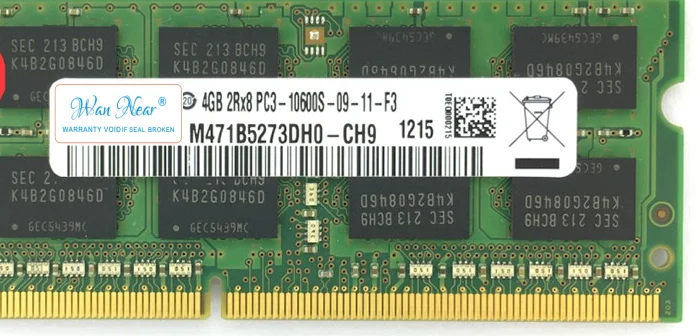 

For 4GB 2RX8 PC3-10600S-09 M471B5273DHO-CH9