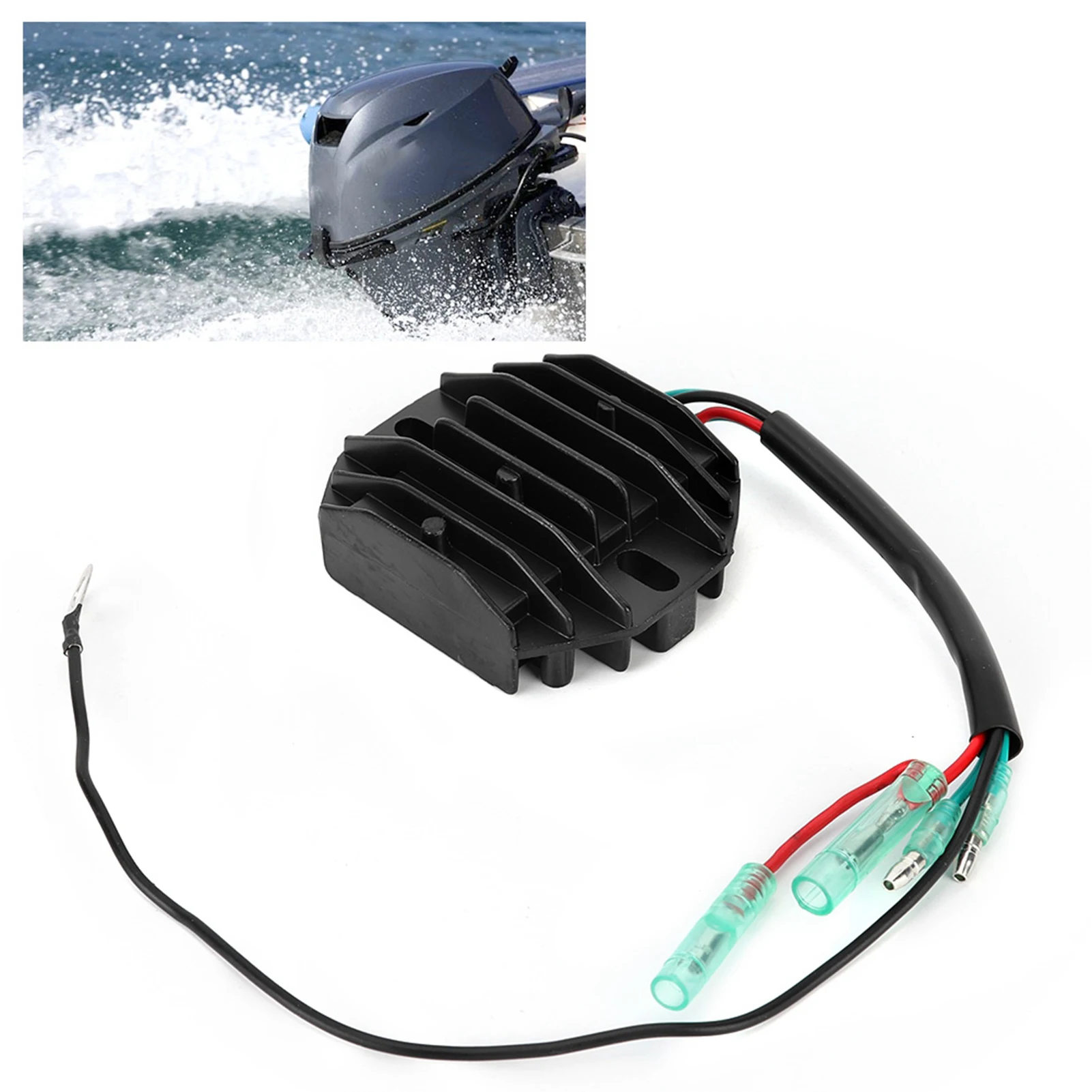 

Выпрямитель в сборе 6AH-81960-00-00 Подходит для 4-тактного подвесного двигателя Yamaha F15 F20