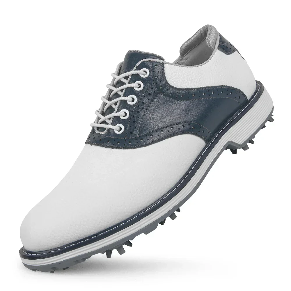 New Spikes Golf Shoes Men Professional Golf Sneakers Outdoor Walking Footwears for Golfers