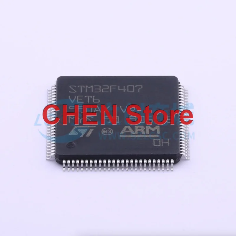 2PCS Original STM32F407VET6 LQFP-100 Microcontroller chip MCU Electronic Components In Stock BOM Integrated Circuit