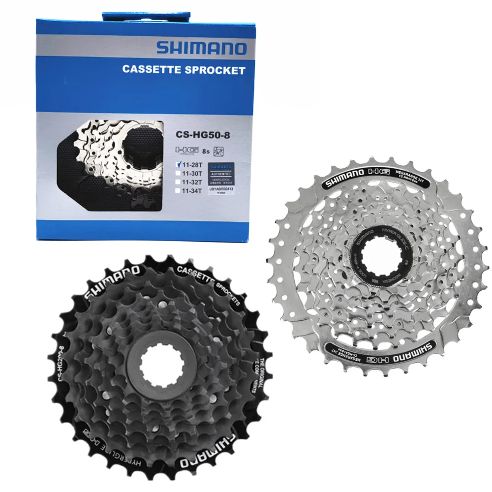 Shimano CS-HG41-8 HG51 HG50 HG31 HG200 MTB Road Bike 8s 8 Speed Cassette