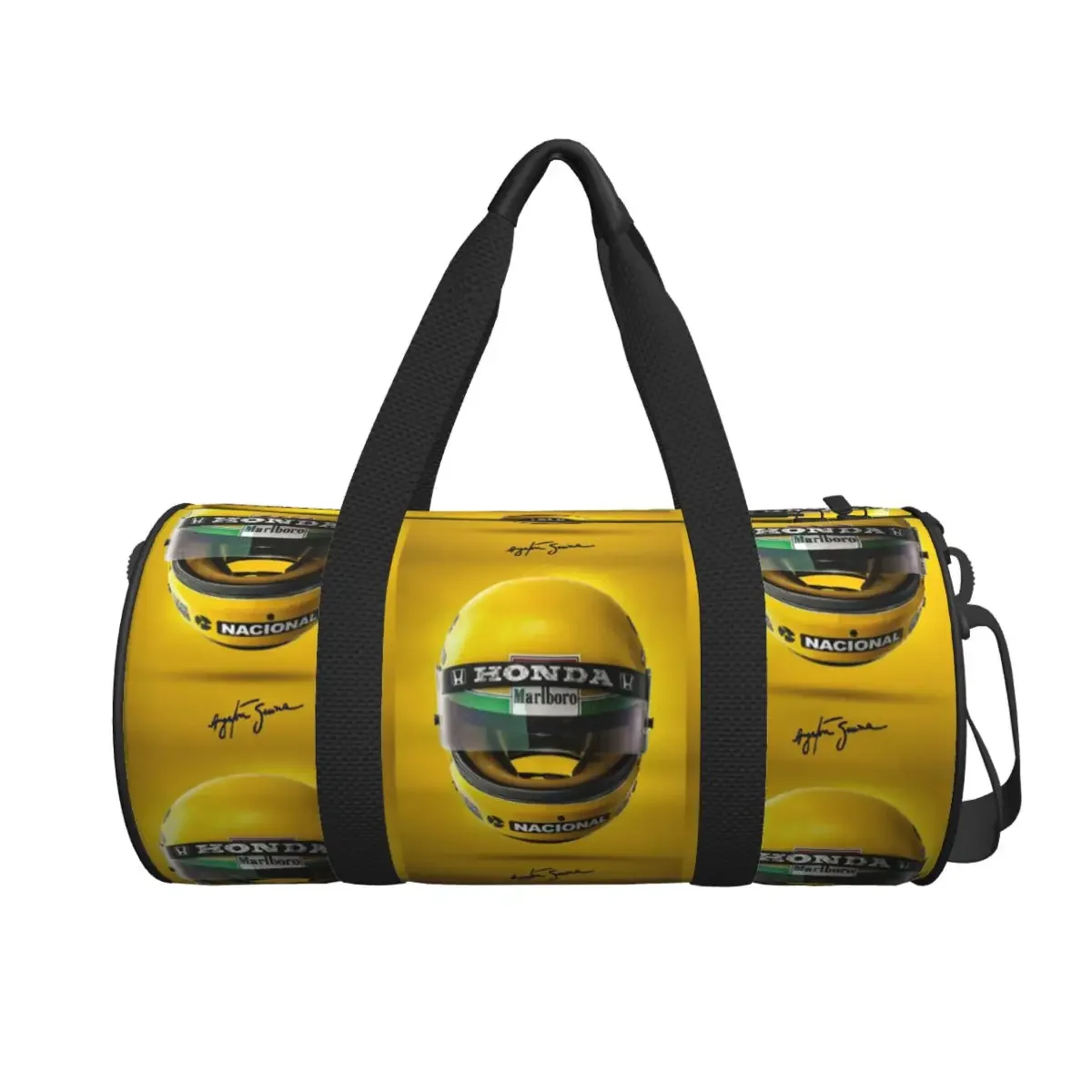 

Ayrton Senna Racing Cars Большая спортивная сумка Водонепроницаемая дорожная сумка Duffle Сумки Сумка для фитнеса