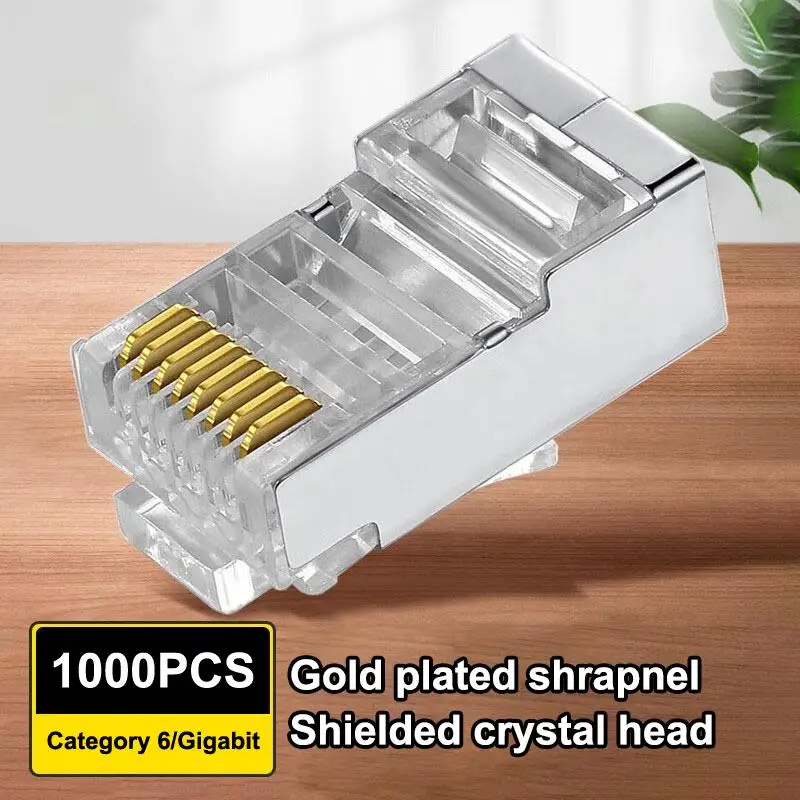 50/100Pcs RJ45 Cable Connector Plug Cover Ethernet Network Cable Connector Plugs Strain Relief Boots