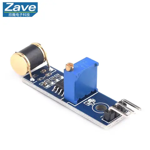 Robot 3-Foot 801S New Vibration Switch Detection Sensor Module Vibration Sensor LM393