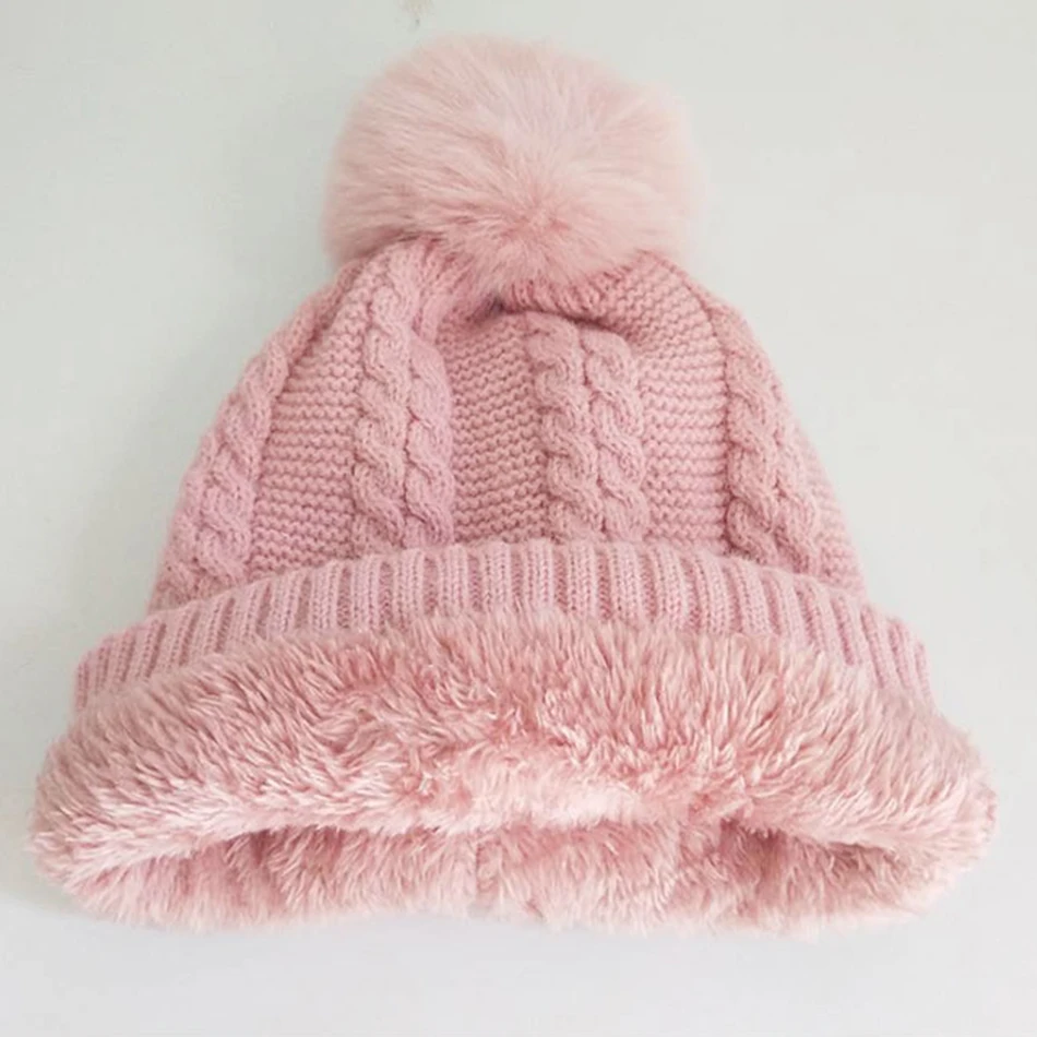 Conjunto de múltiples piezas para niños y niñas, gorro de punto, guantes, bufanda, accesorios cálidos, Otoño e Invierno