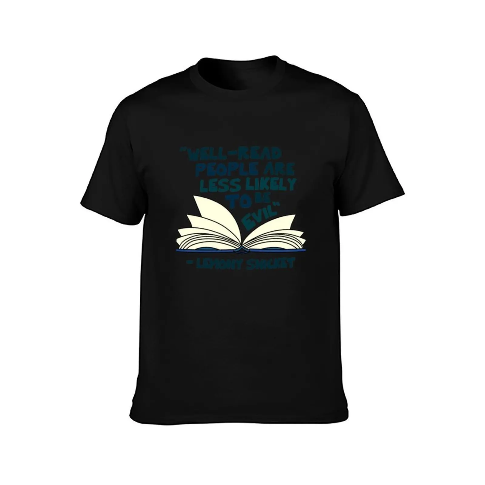 A Series of Unfortunate Events - Lemony Snicket T-Shirt, Summer Casual Cotton Tee, Oversized Streetwear Tops, Unisex Men Women