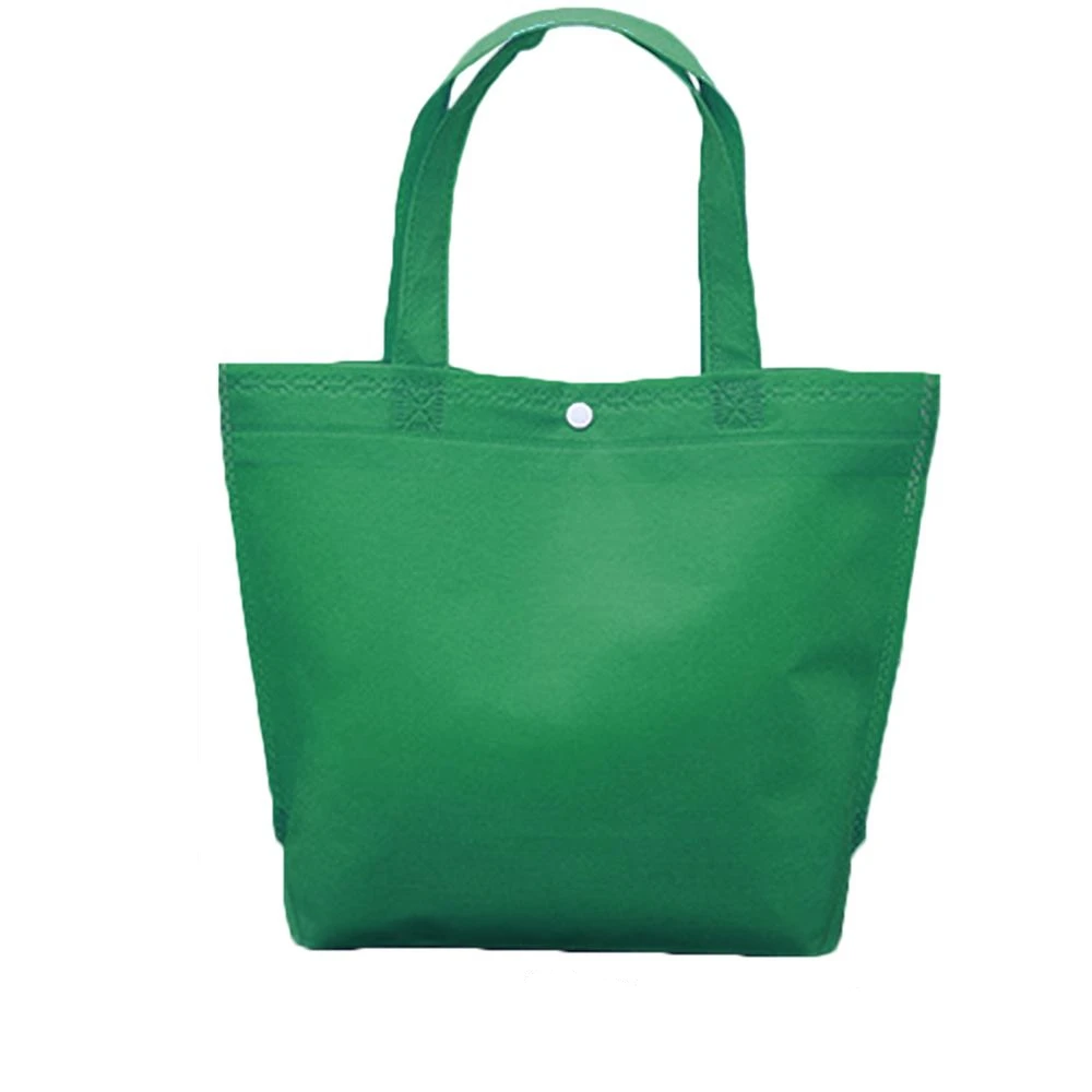 protection Portable Large Capacity Canvas Non-Woven Cloth Reusable Eco Fabric Grocery Storage Handbag Shopping Bag Tote Pouch
