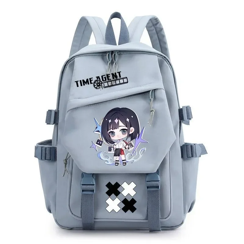 Chibi, Black White Pink, Link Click, Student Kids Teens School Bags, Large Capacity Mochilas Anime Backpacks for Girls Boys Gift