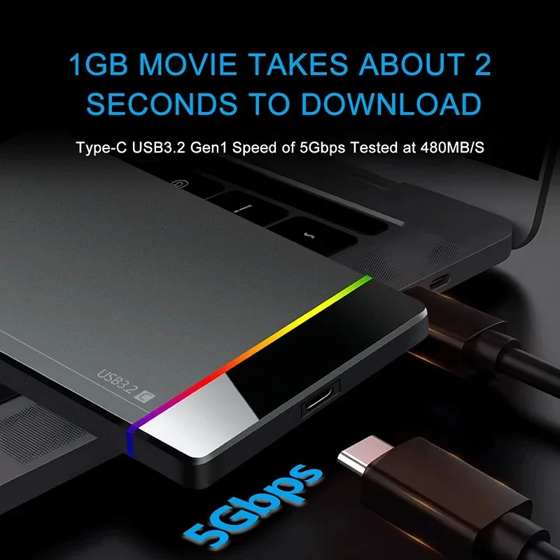 2.5インチ HDD エンクロージャ SATA to USB 3.2 外付けモバイルハードドライブケース ラップトップ PC 用 5Gbps 速度エンクロージャ SATA SSD HDD 収納ケース