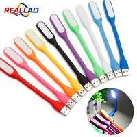 1 2PCS Mini USB LED Light Portable Book Reading Night Light Flexible Bendable Eye Protection Lamp For Power Bank Computer