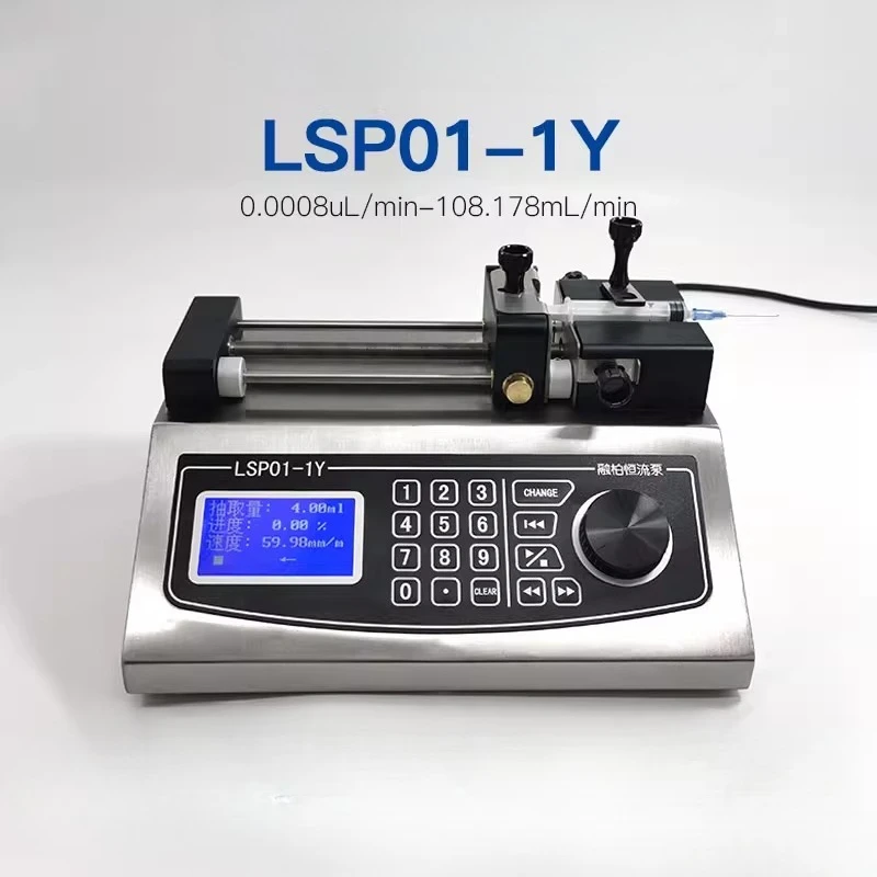 

Laboratory Syringe Pump Microfluidic Automatic Sampling High Precision Multi-channel Transverse Push Control High Voltage