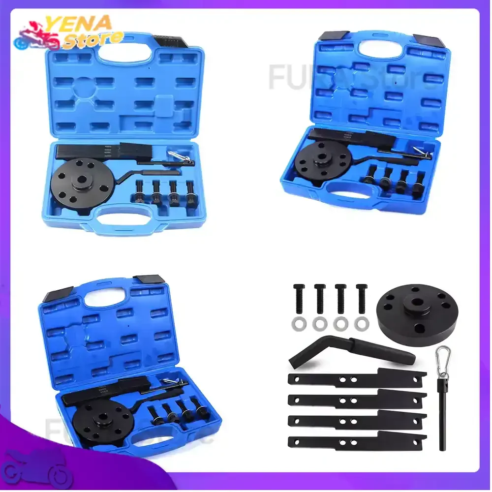 

Applicable to Cummins ISX QSX Engines 2007-2017 Cam Timing Tool Kit with Injector Cam Puller 7mm Engine Brake Adjustment