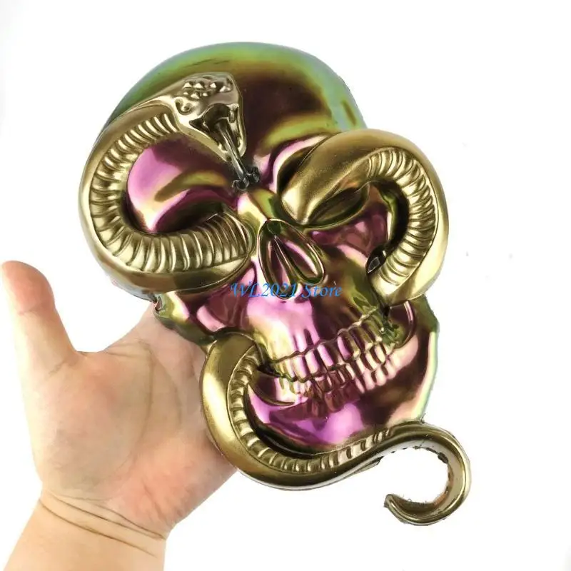 G5GC هالوين الجمجمة قالب من السيليكون الراتنج صب قوالب السيليكون لصنع عيد الميلاد ديكور المنزل زينة جمجمة الهالوين