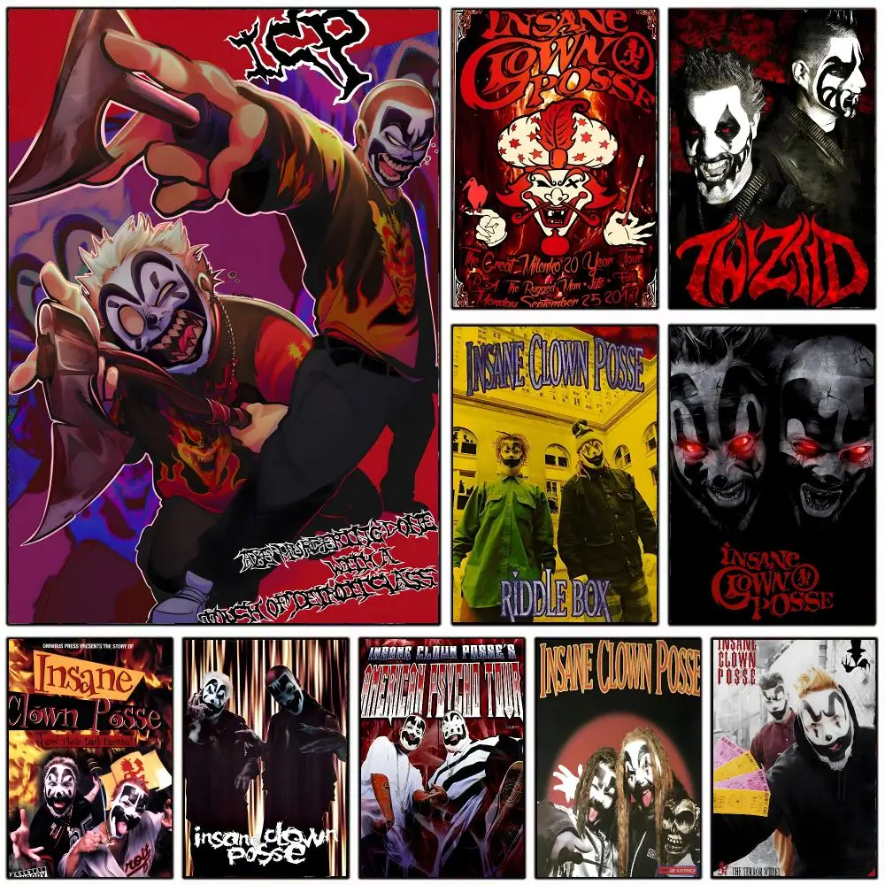 shock-rock band I-Insane Clown Posse Poster Modern Home Decoration Interior Design & Contemporary Wall Art Collection
