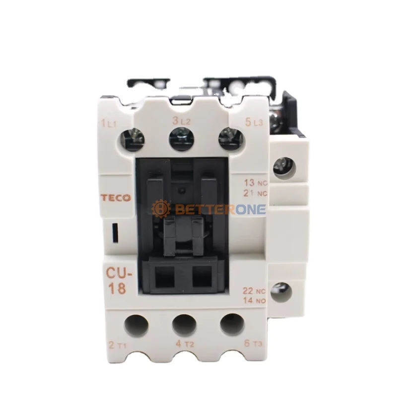 Non-reversible-TECO electromagnetic contactor/TECO electromagnetic switch CU-18