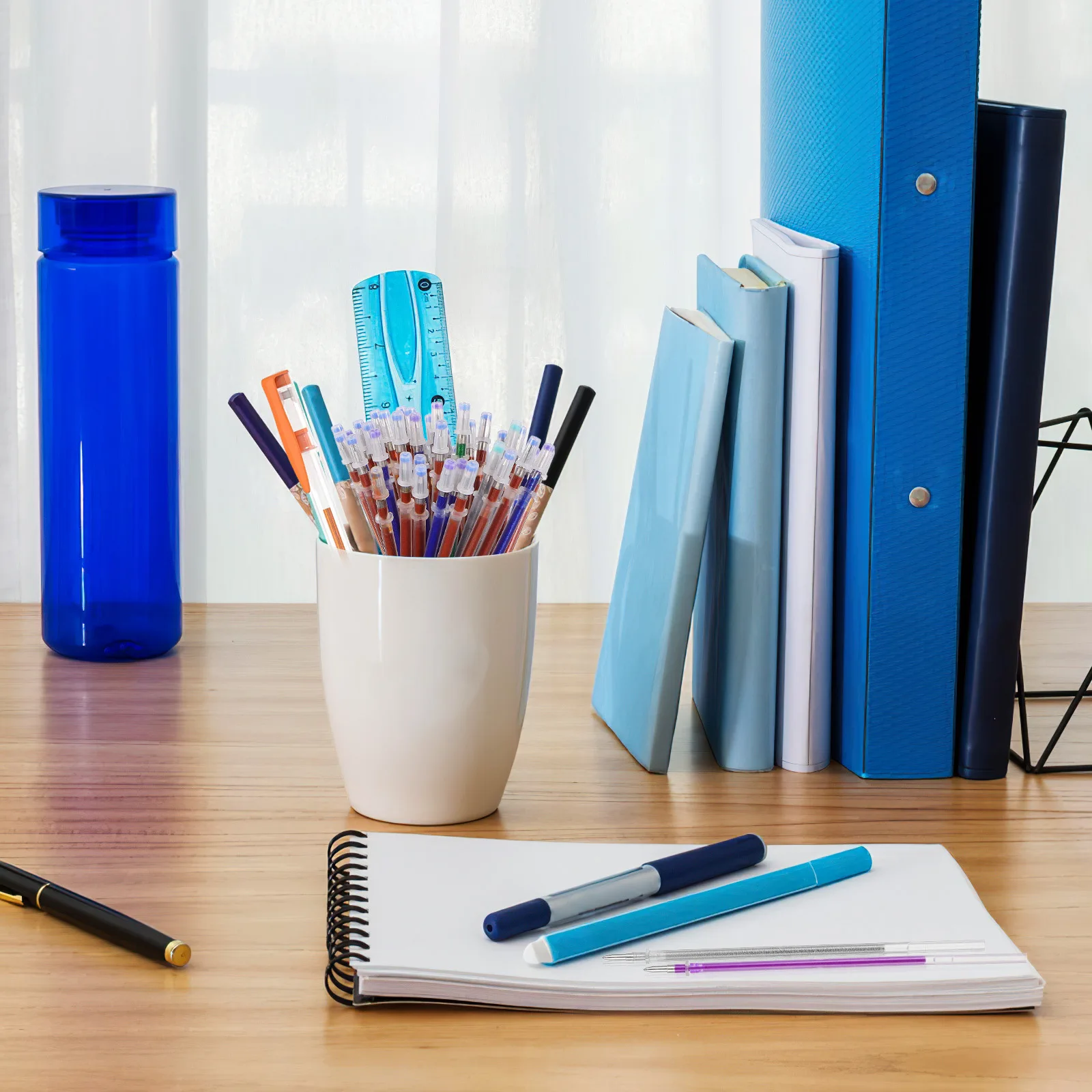 

50 pcs Flash Ink Pen Refills Premium Gel Refill Replacements Smooth Writing School Study Stationery Large Quantity Bright Colors