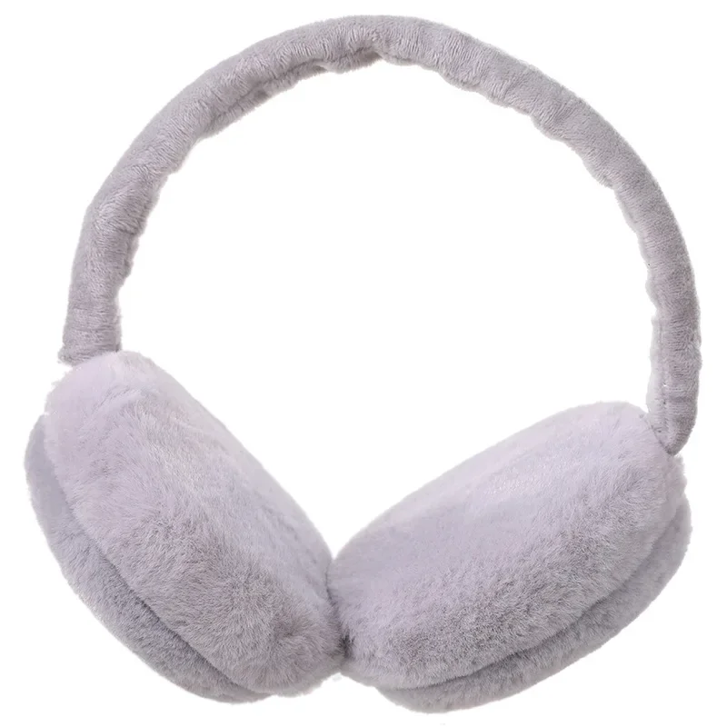 Foldable Plush Earmuffs Women Soft Winter Ear Warmer Ear-cap Winter Accessories Outdoor Cold Protection Ear Cover Earflaps