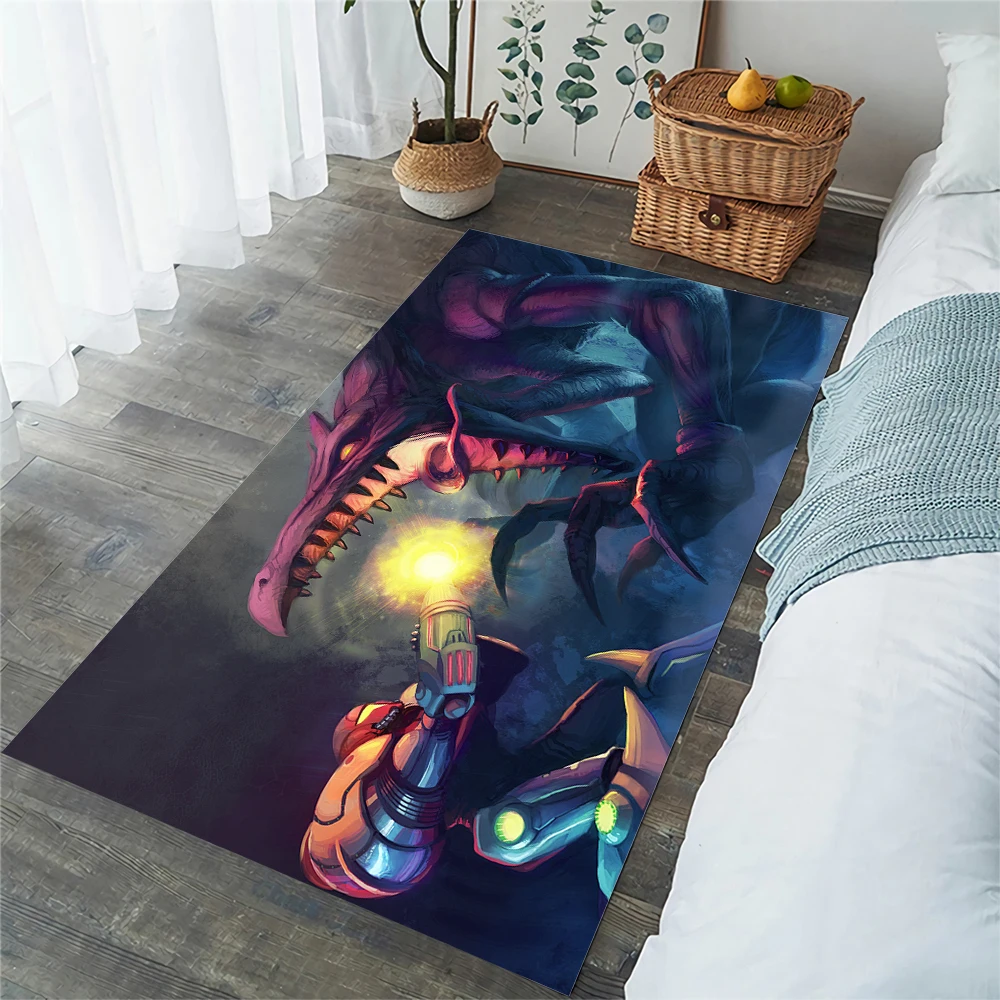 HX-Tapis de Sol en Polymères de Jeu Populaire, Imprimé 3D, pour Salon, Couloir, Chambre à Coucher, Cuisine