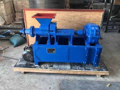 High Output Industrial Coal Powder Pellet Making Machine/Charcoal Rods Forming Extruder Machine