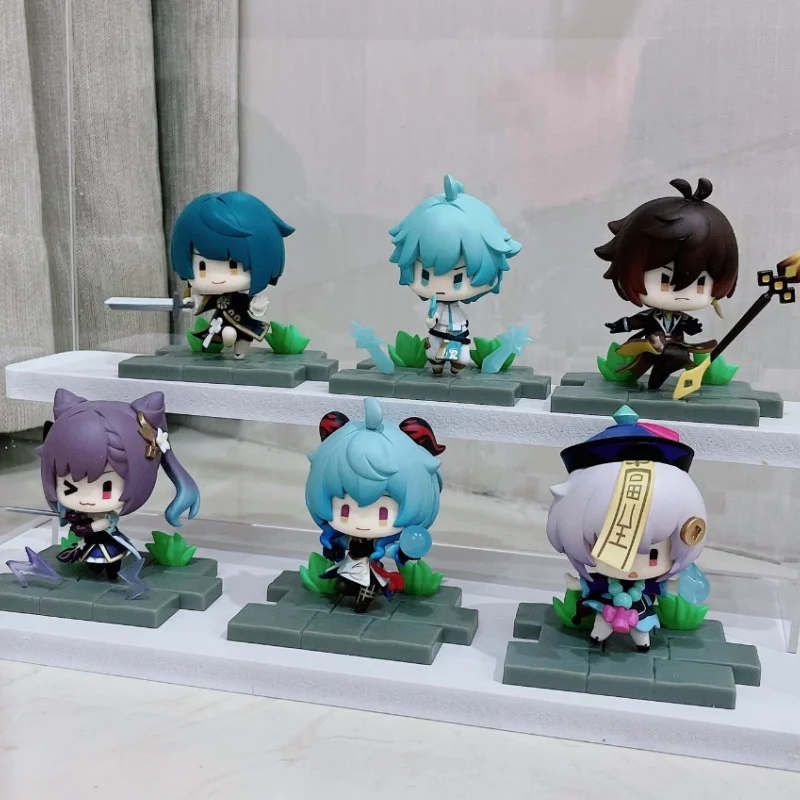 

Новая распродажа, оригинальная серия Genshin Impact Mondstadt, слепая коробка, сюрприз, Kawaii, настольные украшения, коллекция моделей, игрушки, подарки на день рождения