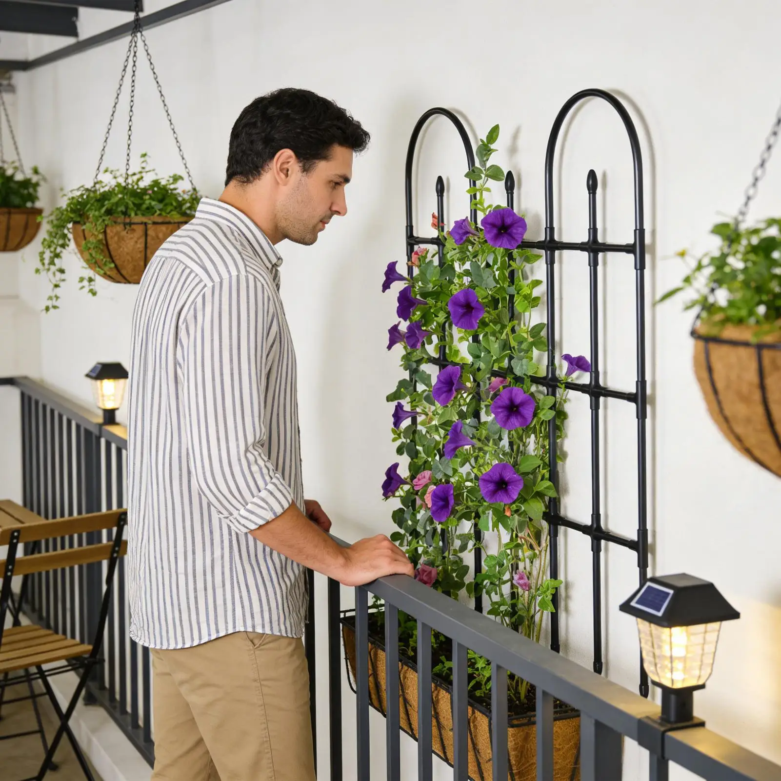 

Trellis for Climbing Plants Outdoor Plant Support Trellis Vine Support Stakes for Garden Balcony Backyard Tomato Flowers Vine