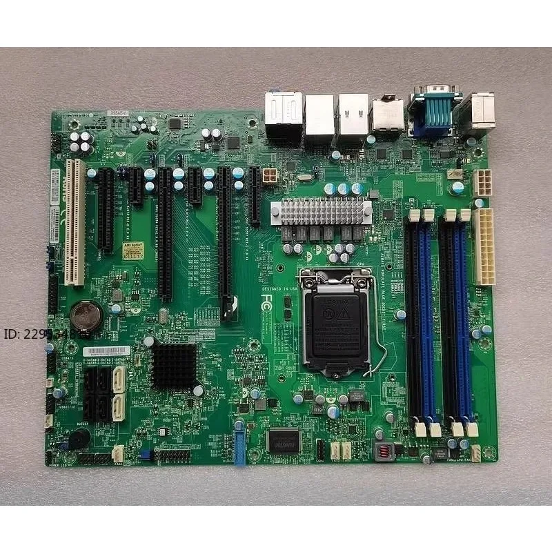 X9SAE-V C216 graphics workstation 1155 pins, single server main board E3-1200V2  Used