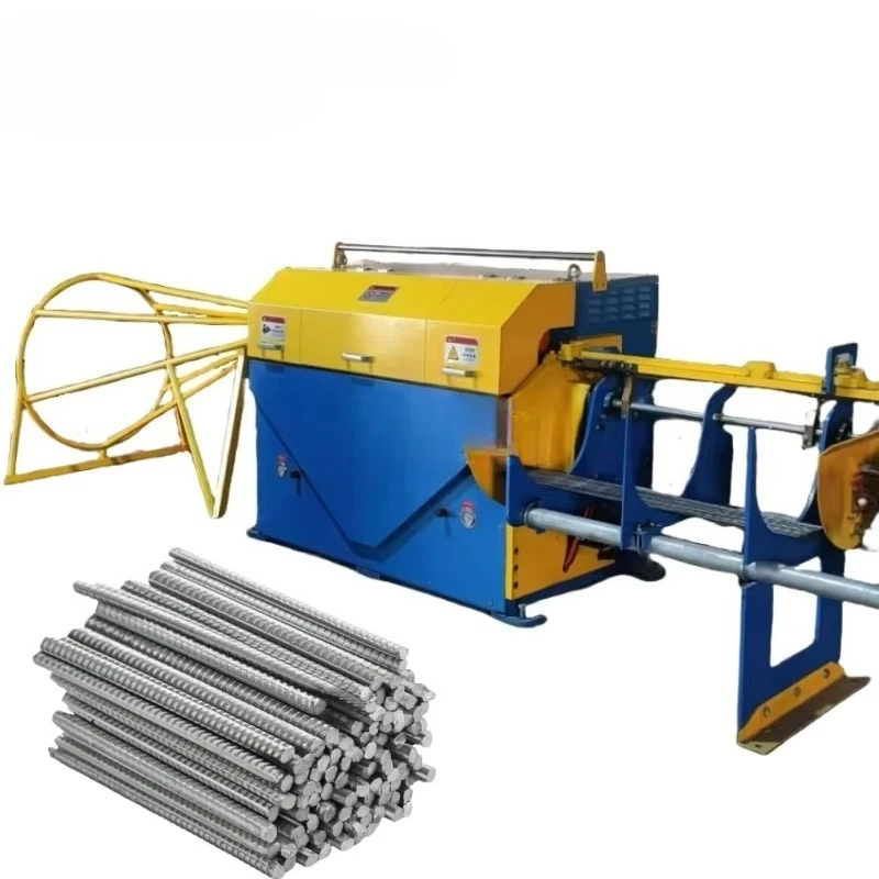 Steel cutting and straightening machine 3mm 8mm wire automatic straightening machine