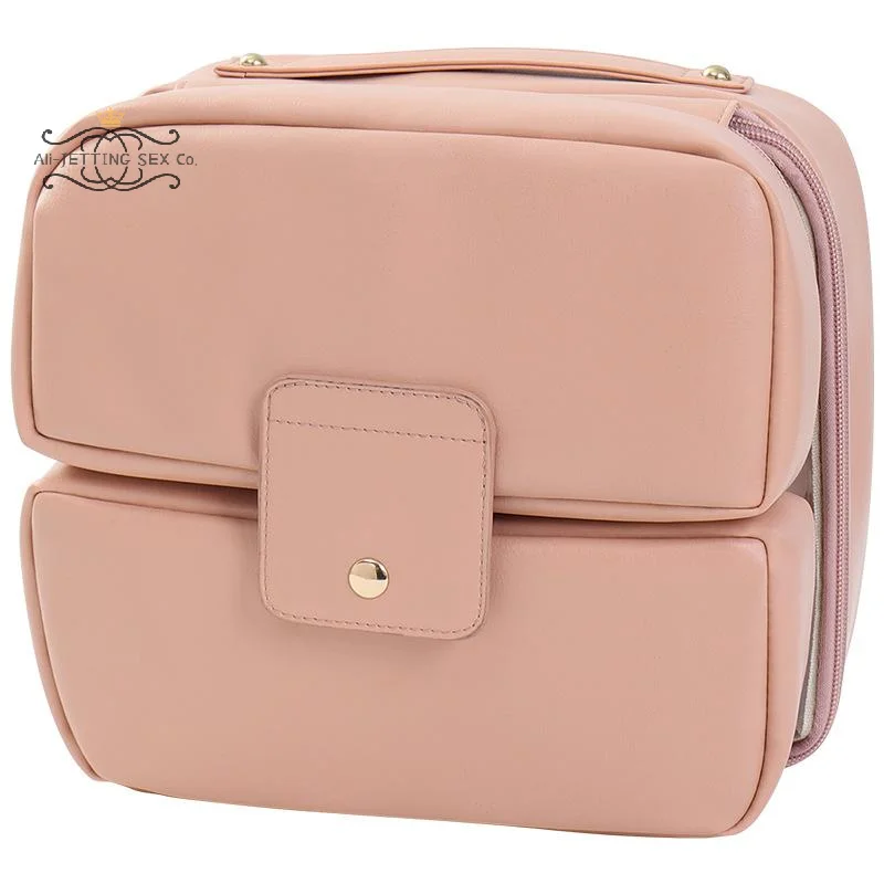 Portable Foldable Makeup Brushes Organizer Cosmetic Bag With Multiple Compartments Travel Toiletry Storage Pouch Cosmetic Tools