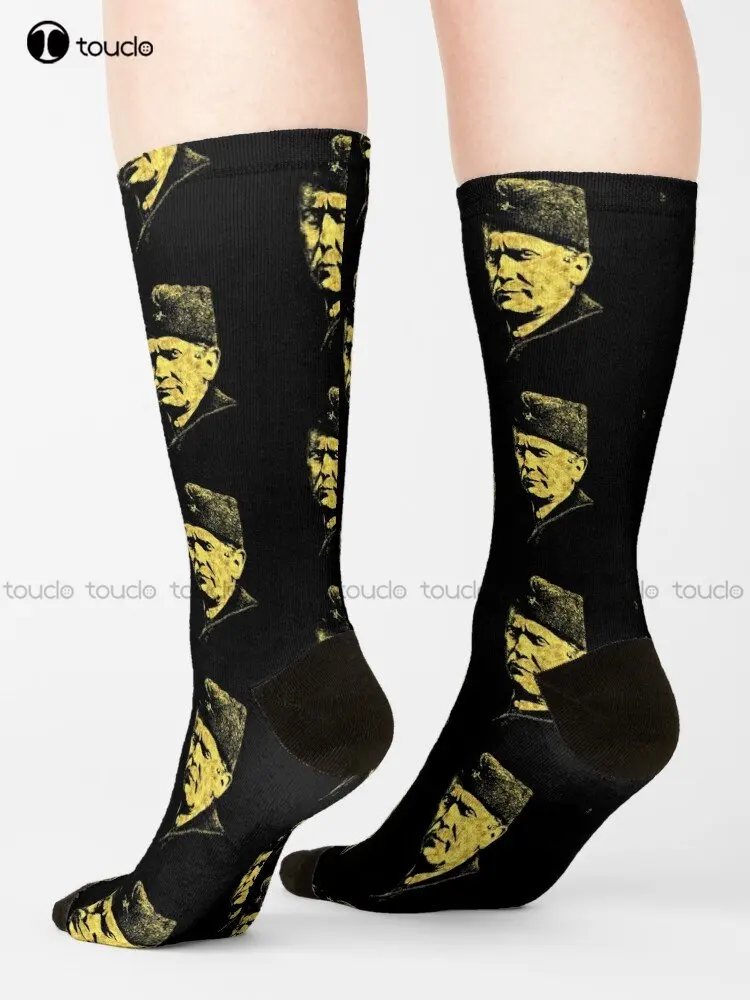 Josip Broz Tito The President Of Yugoslavia Sfrj Socks Halloween Socks Personalized Custom Unisex Adult Teen Youth Socks