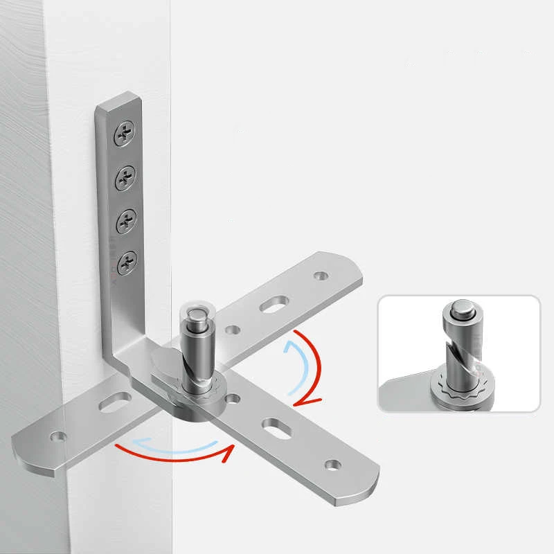 2/4/8 pezzi cerniera in acciaio inossidabile ripristino automatico porta connettore barra porta rimbalzo mezza vita cerniera porta accessori hardware