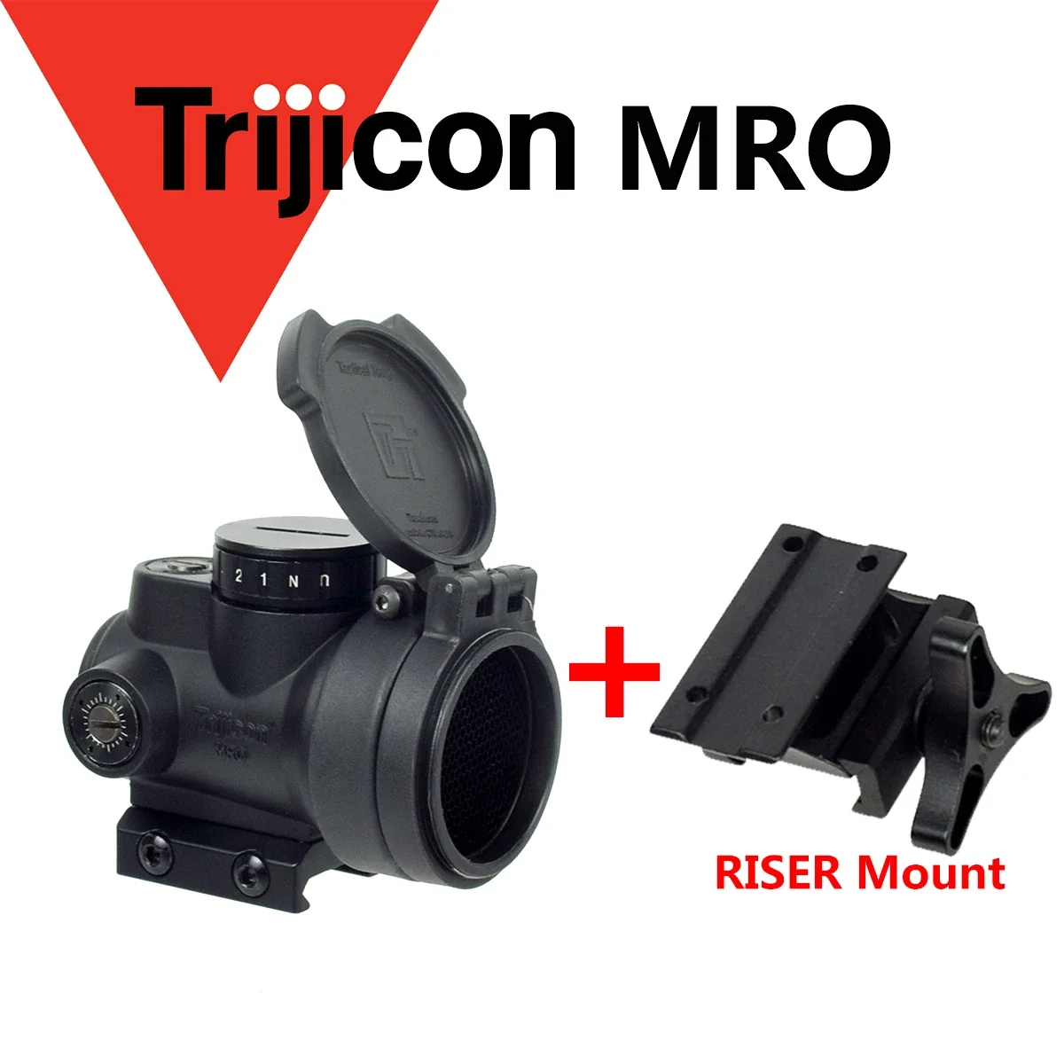 

Тактический прицел Trijicon MRO, прицел с красной точкой, Охотничья оптика, голографический прицел, Коллиматорный прицел, лидер продаж, 20 мм рельсовое крепление