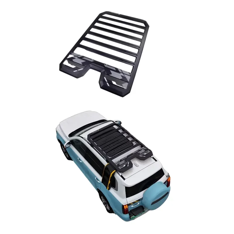 High Quality 4X4 Off-Road Aluminum Alloy Car Roof Rack Platform SUV Luggage Carrier100kg+