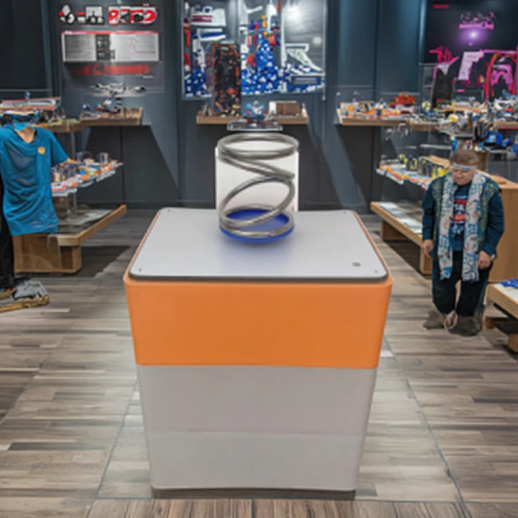 معرض تعميم العلوم ذو الحلقة المعلقة، تجربة علمية، معرض علمي، ألعاب علمية، ألعاب تفاعلية #2