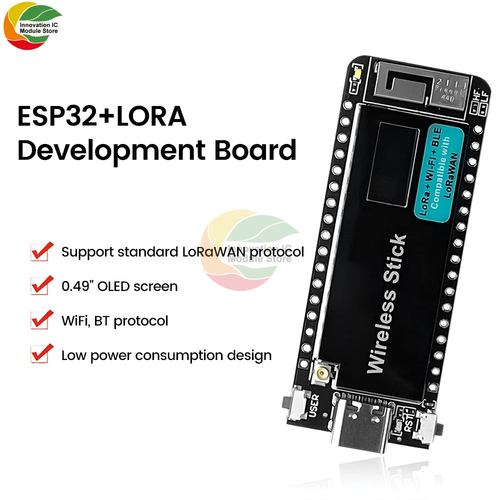 ESP32-S3 wireless stick V3 433-510MHz 863-928MHz LoRa WIFI Bluetooth Development Board with 0.49 \