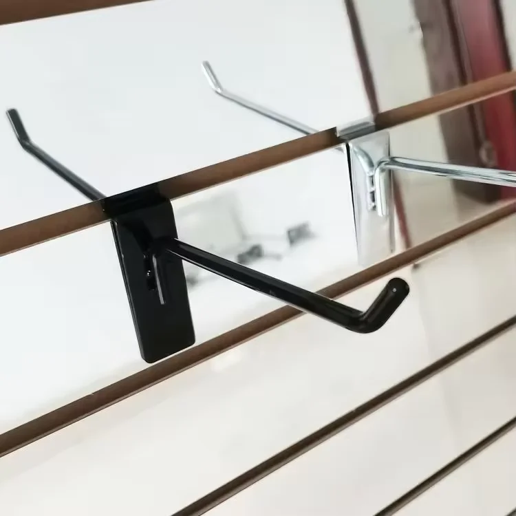 Factory Price 15/18mm Melamine Slotted Slat Wall Panel 18mm Aluminum Slatwall Panel MDF for Display