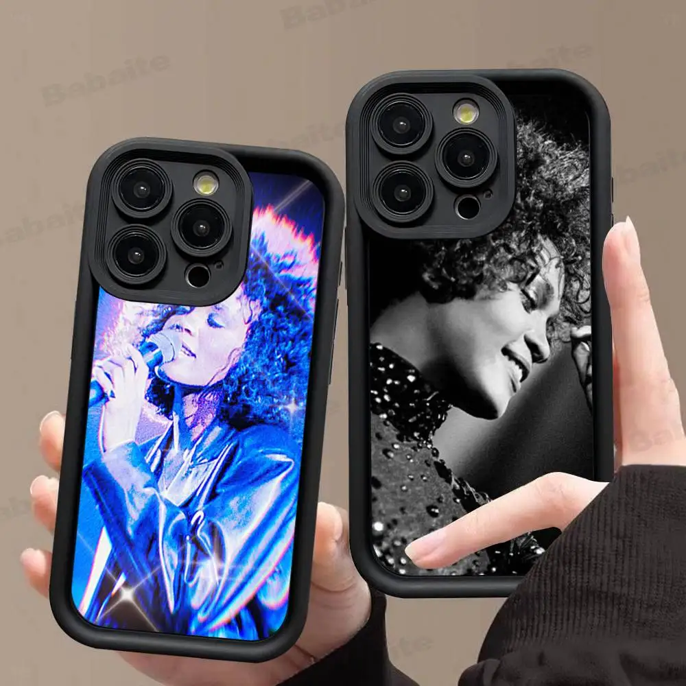 Singer Whitney H-Houston Phone Case For IPhone 17 16 15 14 Plus 13 12 11 Pro Max Silicone Cover