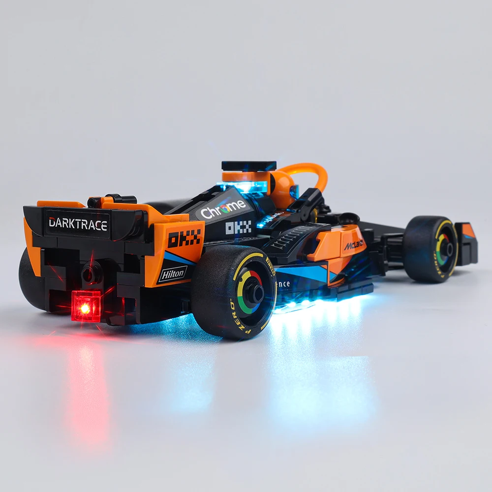 Led Light Kit For LEGO 2023 McLaren Formula 1 Race Car 76919 Building Blocks No Model