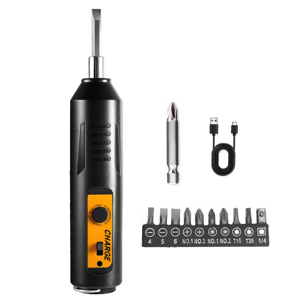 High Precise Electric Screwdriver Set Multifunctional Screw Driver USB Charging Electronic Repairing Tool Set for Mobilephones