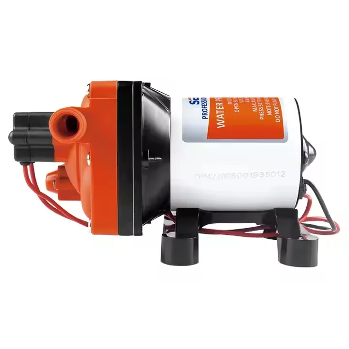 Self Priming Water Pump 12V sea marine pump 4.0 GPM RV DC Diaphragm Pump Long Life Span