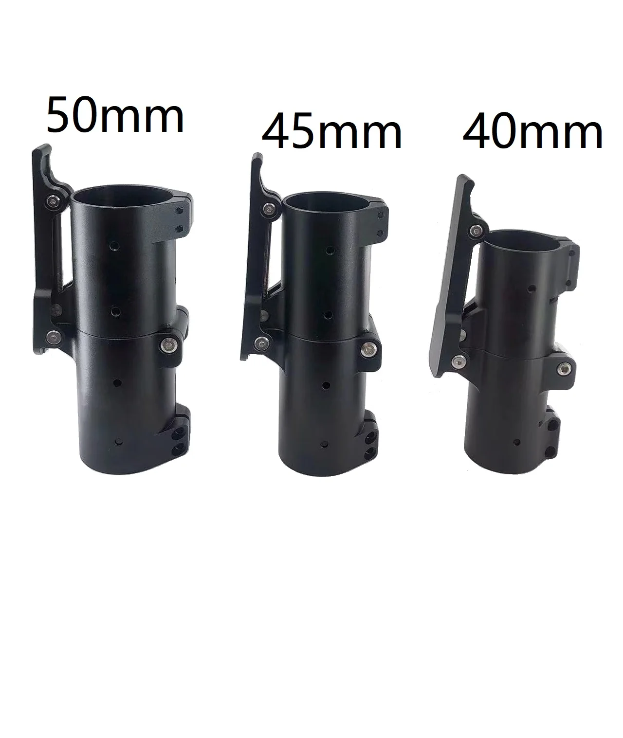 Aluminum Alloy Folded Quick Release Parts D40mm/50mm Anti Virtual Folding Arm Carbon Tube Fixed Seat for RC Agriculture UAV