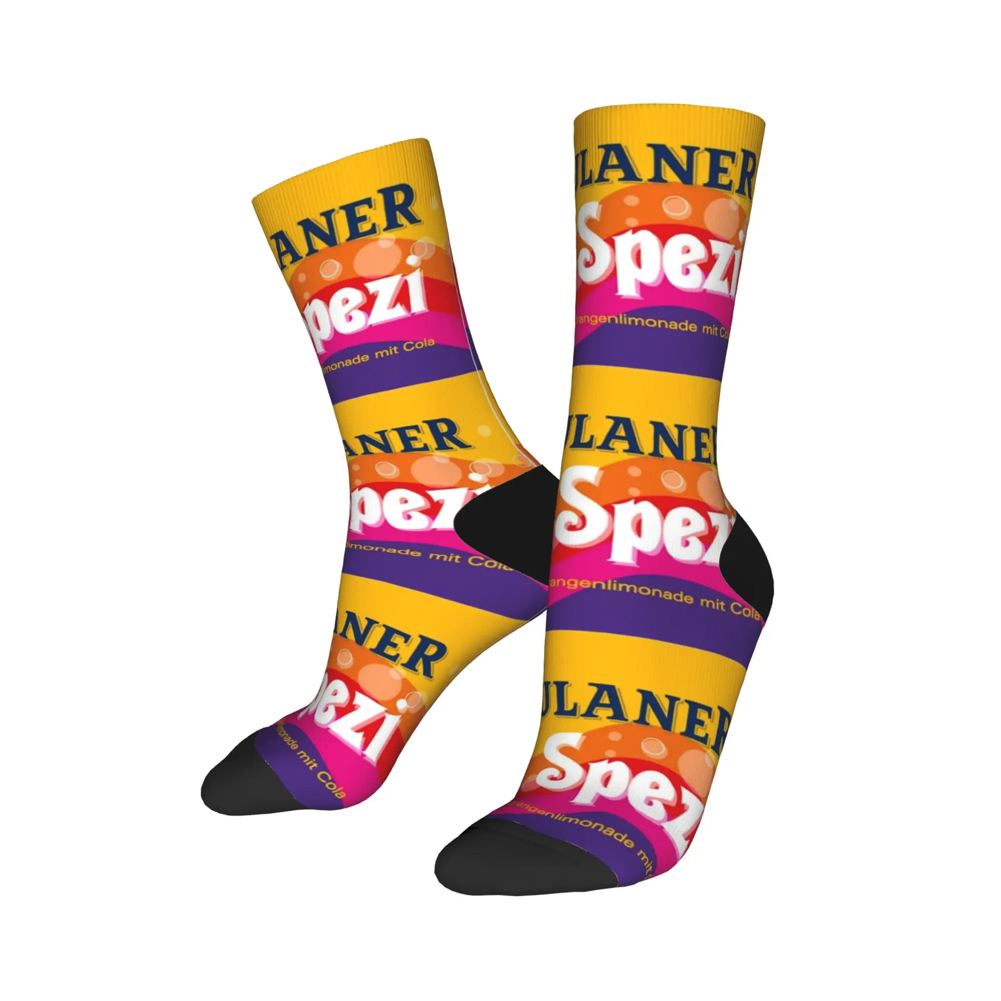 Paulaner Spezi Socks  Anti Sweat Stockings Men's High Quality Outdoor Socks Spring Funny Design Socks