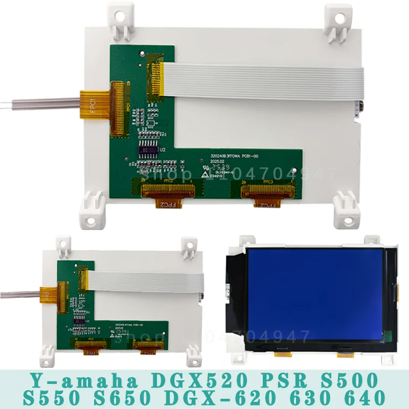 PSR-S550 PSR S550 S500 For  PSR-S500 DGX-520 DGX-620 DGX-630 DGX-640 PSR-S670 MM6 MM8 LCD Screen Keyboard Display LCD Screen