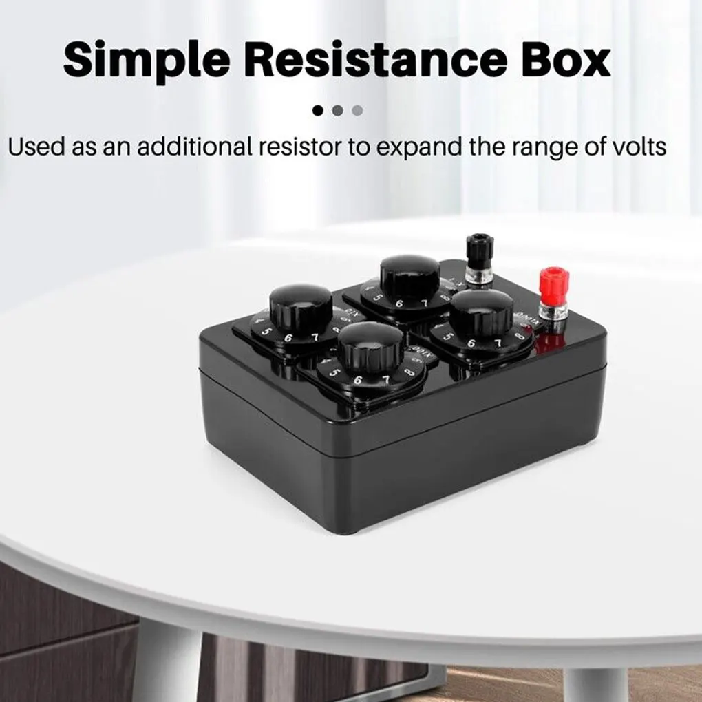 Black Ohm Simple Resistance Box Resolving Circuit Laws With Ease Used As Known Resistor In Circuit