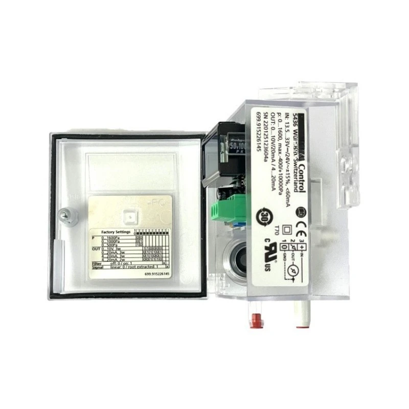 

699 Series Differential Pressure Transmitter 0-10V/4-20MA 0-5000PA Spot Supply