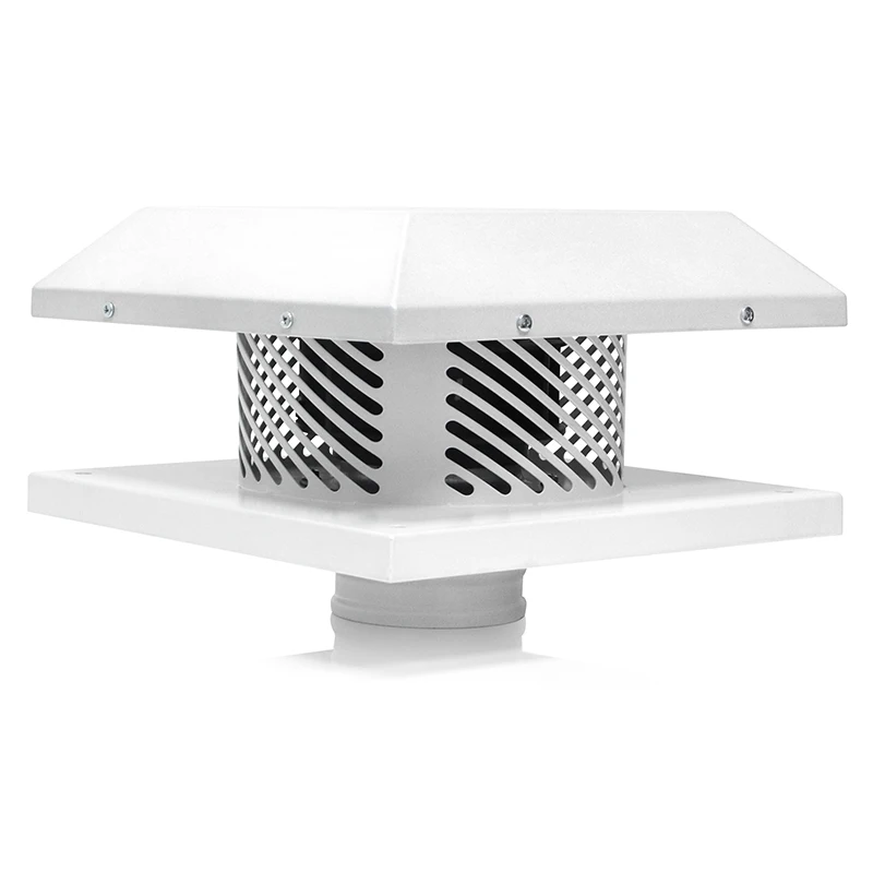 High Volume 8 Inch Roof Mounted Exhaust Fan with Backward  Centrifugal  Blades Motor Core Components Duct Fan Mounting
