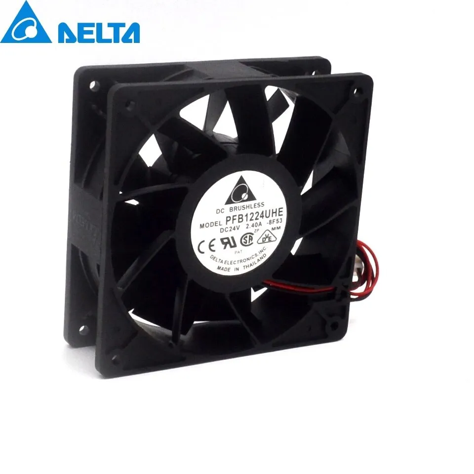 New and PFB1224UHE 120mm 24V 2.40A inverter cooling fan violence for Delta 120 * 120 * 38mm