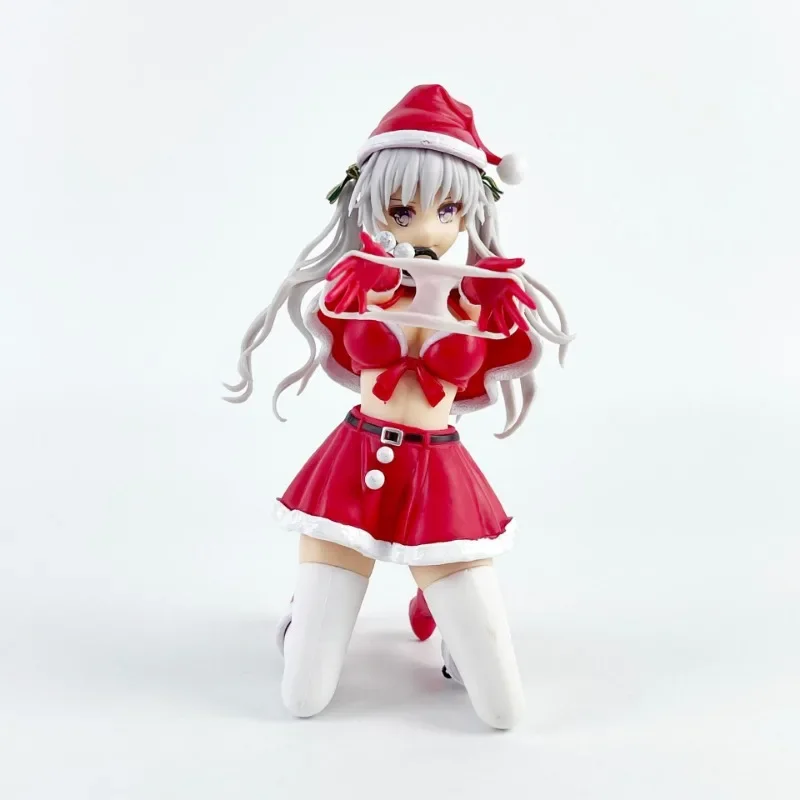 

Misaki Kurehito Christmas Girl Newwood Snowflake Action Figures Kneeling Beauty Girl Figures Gentleman Model Christmas Toy Gifts