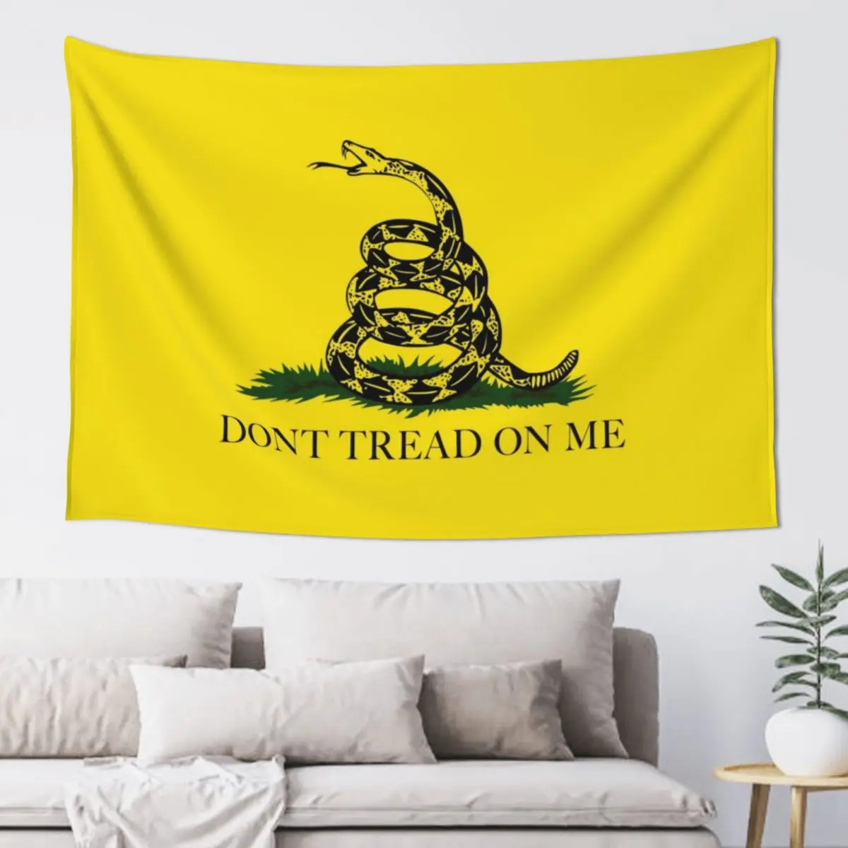 Gadsden Don’t Tread On Me Flag Tapestry Hanging Wall Wallpaper Tapestry